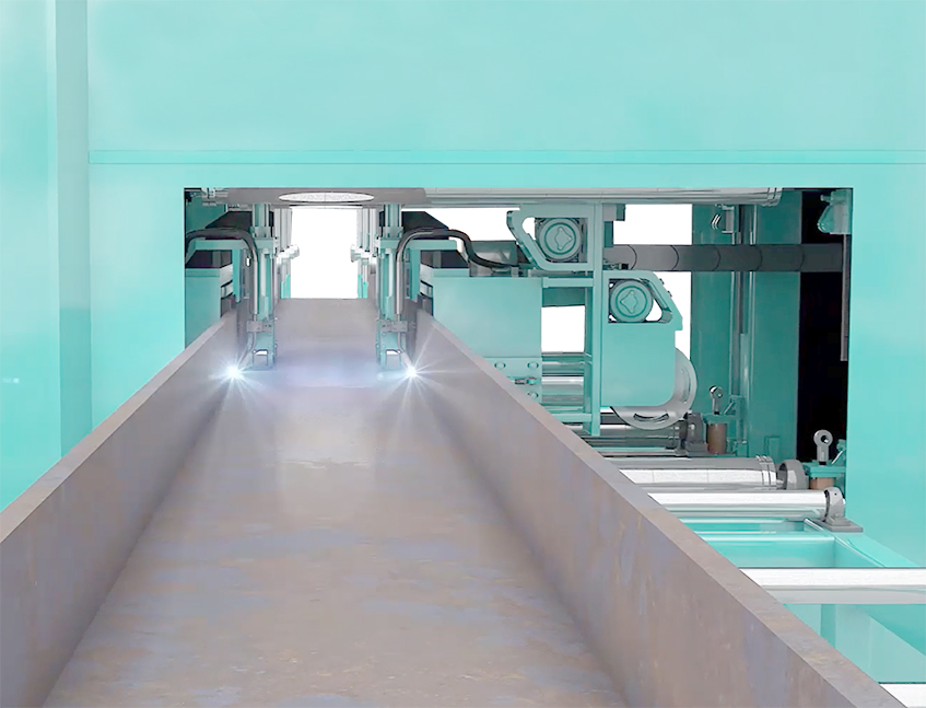 H-beam Horizontal-type Assembling Machine